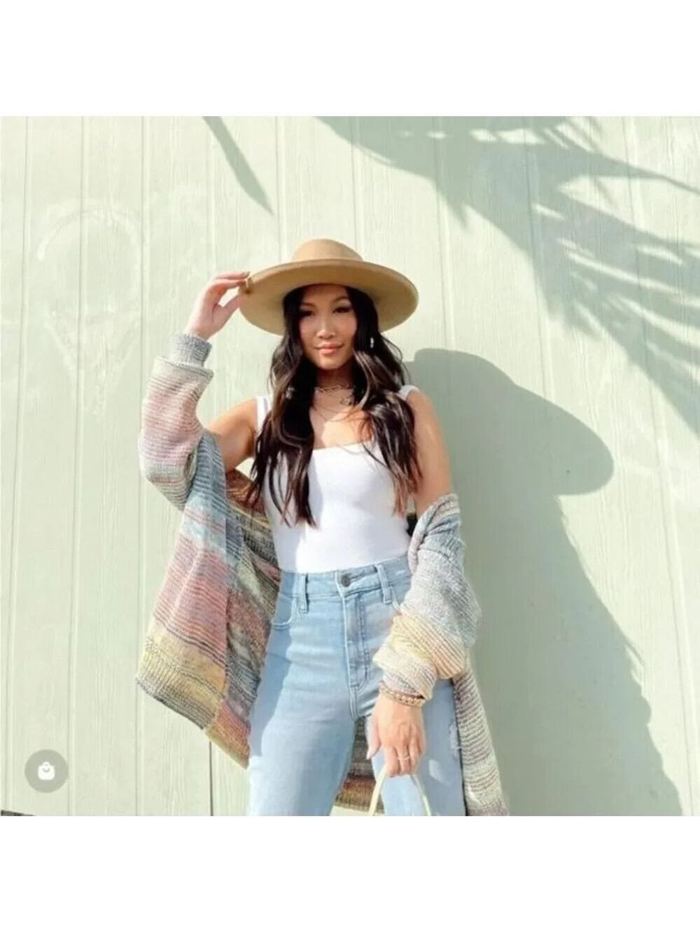 SHOW Me Your Mumu Callie Cardigan Outdoor Ombre
